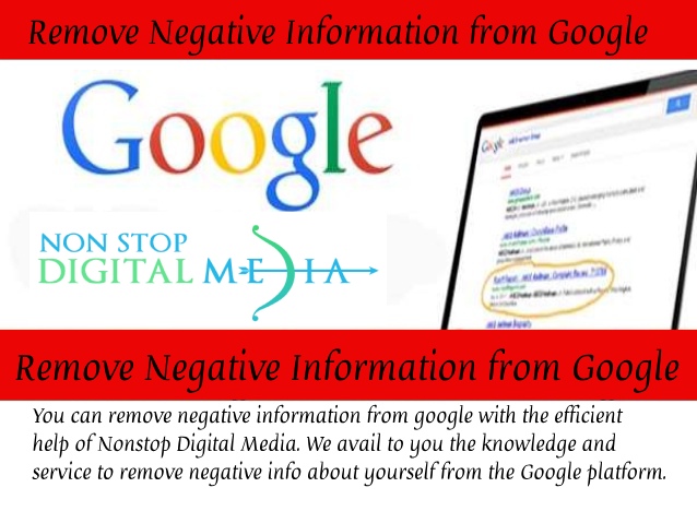 Remove Negative Information from Google